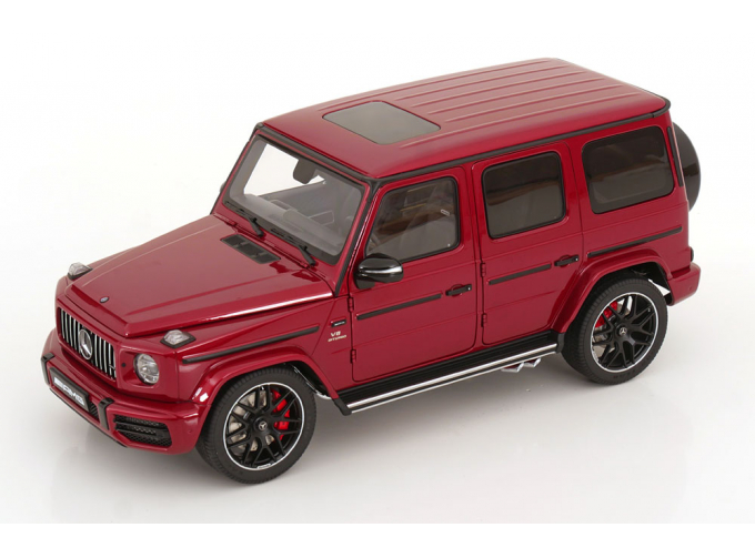 MERCEDES-BENZ AMG G-class G63 (2019), red metallic