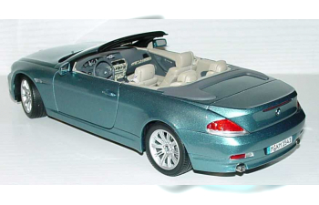 BMW 6er Cabrio E64 (2004), atlantik blau met.