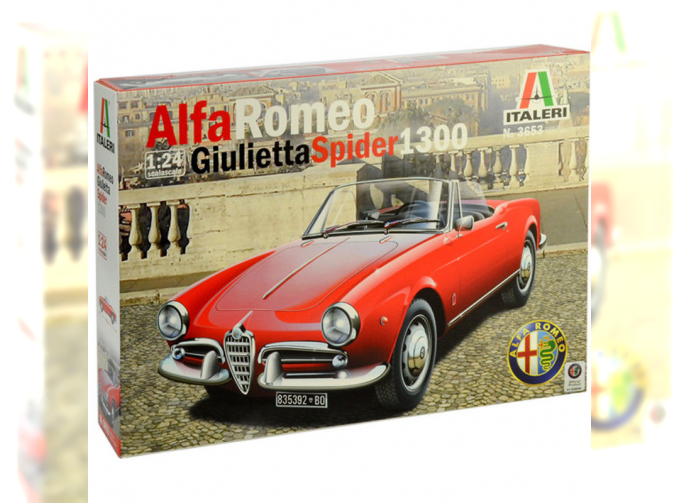 Сборная модель ALFA ROMEO Giulietta Spider 1300