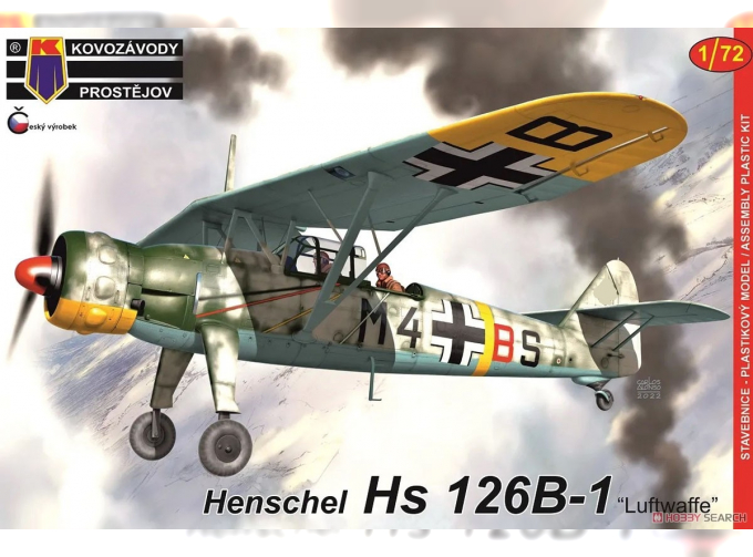 Сборная модель Henschel Hs 126B-1 „Luftwaffe“