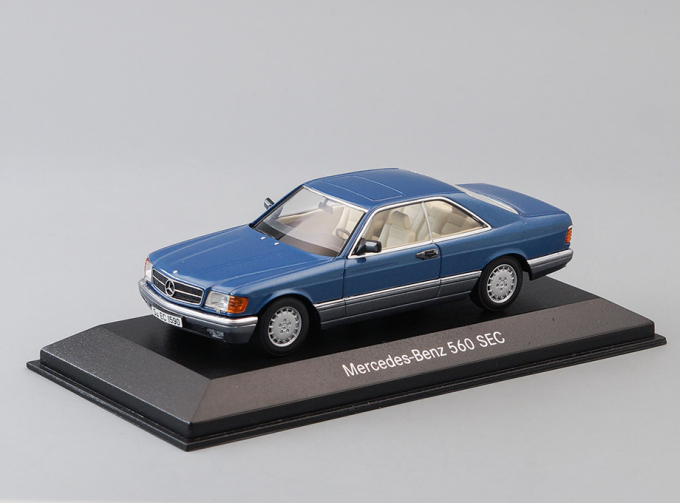 MERCEDES-BENZ 560SEC (W126), blue