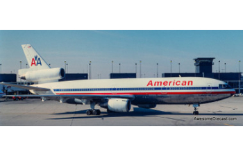 McDonnell Douglas DC-10: American Airlines (Reg #N912WA) 1:200 Diecast Model Plane
