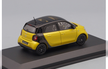 SMART ForFour Prime, black / yellow