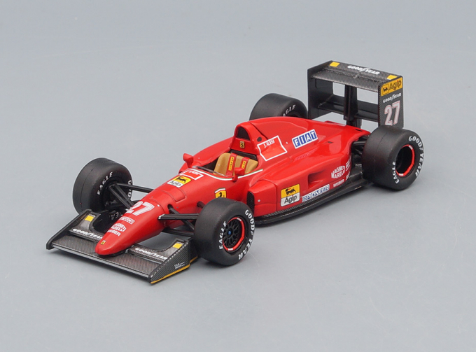 FERRARI F92A 27 GP French (Jean Alesi) 1992, red