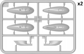 Сборная модель Military U.S. Fuel Drop Tanks And Bomb