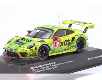 PORSCHE 911 GT3 R #1 "Grello" Manthey-Racing 24h Nuerburgring K.Estre, L. Vanthoor, F. Makowiecki, M.Christensen (2022)