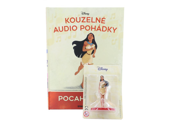 Волшебные аудиосказки Диснея №28: Покахонтас - книга с фигуркой