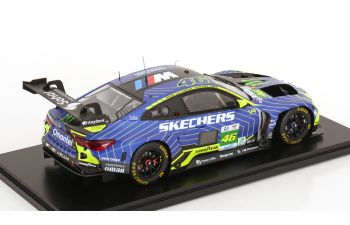 BMW 4-series M4 Gt3 Evo 3.0l Turbo Team Wrt №46 24h Le Mans Valentino Rossi - Kelvin Van Der Linde - Ahmad Al Harthy (2025), Blue Yellow