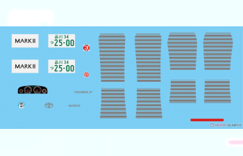Сборная модель GTW-Wing Toyota Mark II 2.5 Tourer V JZX90