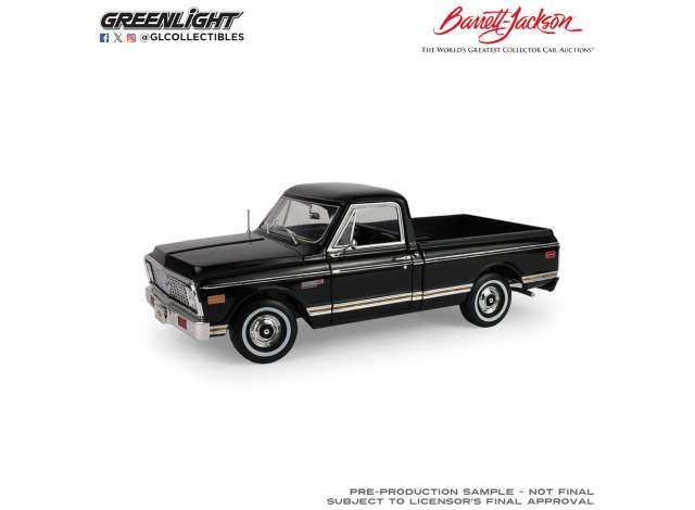 CHEVROLET C10 Custom Pickup *Barrett-Jackson Scottsdale 2024* (1971), black 