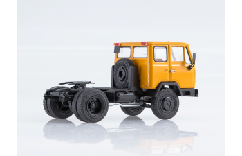 КАЗ-608В седельный тягач, оранжевый