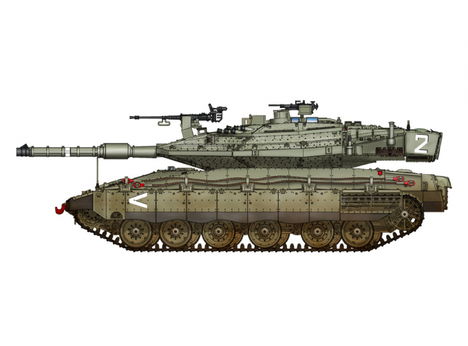 Сборная модель Танк Merkava Mk IV