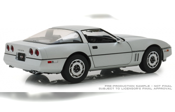 CHEVROLET Corvette C4 1984 Silver Metallic (Vintage Cars “Best Production Sports Car in the World”)