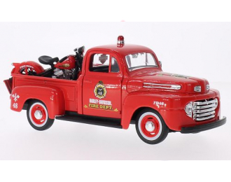 FORD F-1 Pick Up with HARLEY DAVIDSON, rot