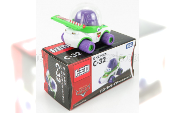 WALT DISNEY Pixar Cars - Buzzy Lightyear, White Lillac