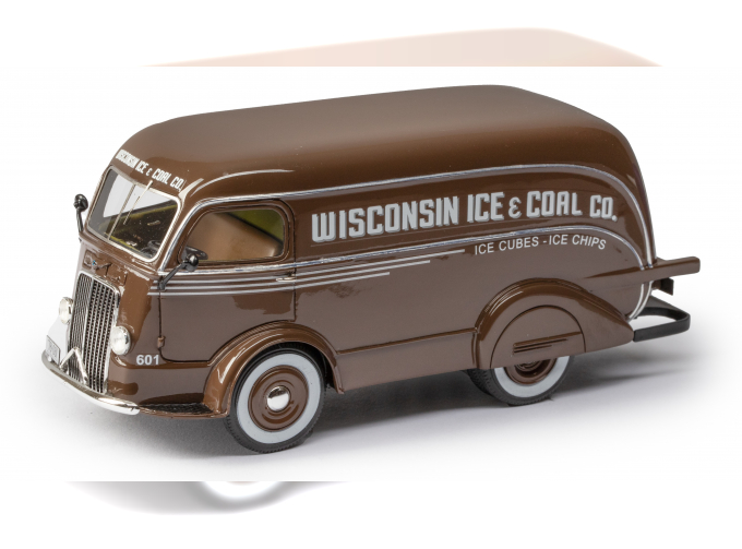 INTERNATIONAL D-300 Delivery Van Wisconsin Ice Co. 1938, brown