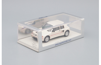 PEUGEOT 205 T16 road version 1984, white pearl