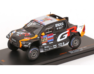 TOYOTA GR DKR Hilux Evo T1+ №211 Rally Dakar L.Henk/ C.Brett (2025), black