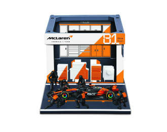 McLAREN MCL39 #81 Oscar Piastri Pit Pass Set (2025)