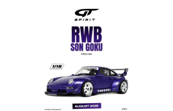 PORSCHE RWB *Son Goku* *Resin serie* (2024), purple
