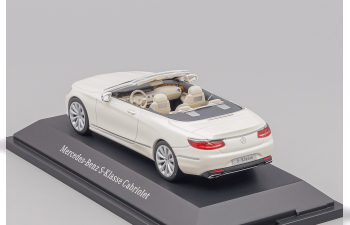 MERCEDES-BENZ S-Class Cabriolet A217, white
