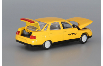Волжский 2110 Такси, желтый