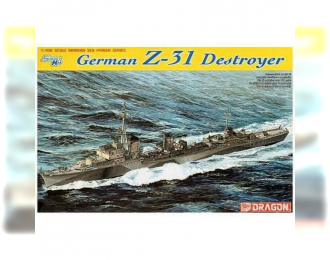 Сборная модель German Z-31 Destroyer