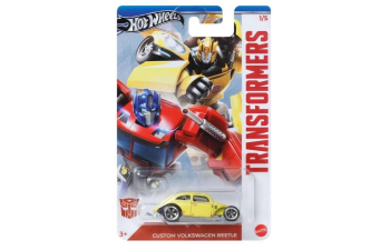 VOLKSWAGEN Beetle custom BUMBLEBEE Transformers, yellow