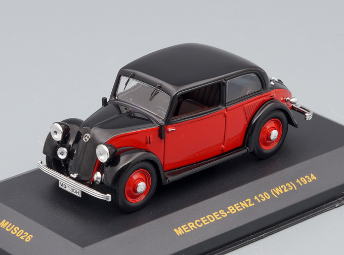 MERCEDES-BENZ 130 W23 (1934), black / red