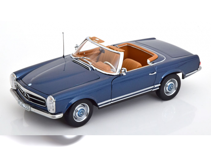 MERCEDES-BENZ 230 SL Pagode with removable Softtop (1963), blue-metallic