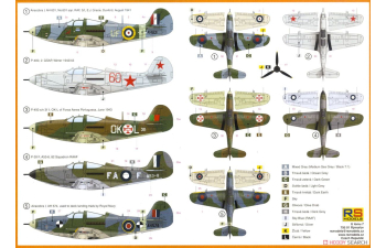 Сборная модель Bell Airacobra Mk.I/P-400