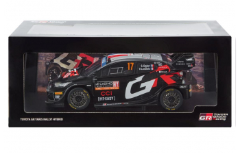 TOYOTA GR Yaris №17 Rally1 Hybrid 2nd Rallye Monte Carlo Sébastien Ogier, Vincent Landais (2024)