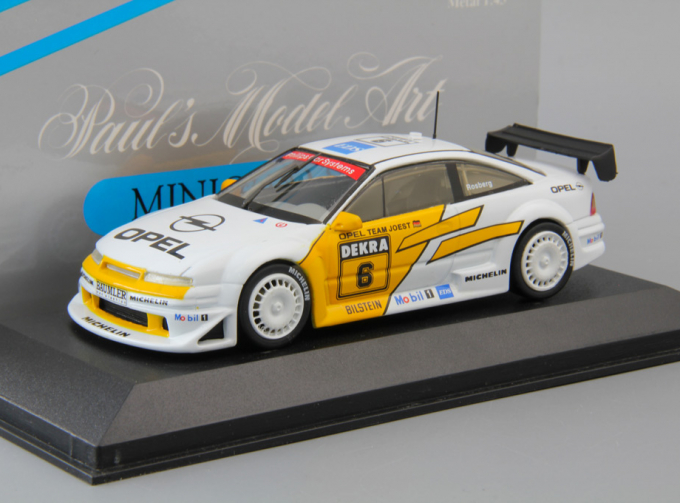 OPEL Calibra V6 DTM Rosberg #6 (1993), white / yellow