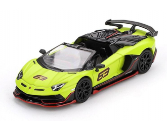 LAMBORGHINI Aventador SVJ 63 Roadster LHD, light yellow