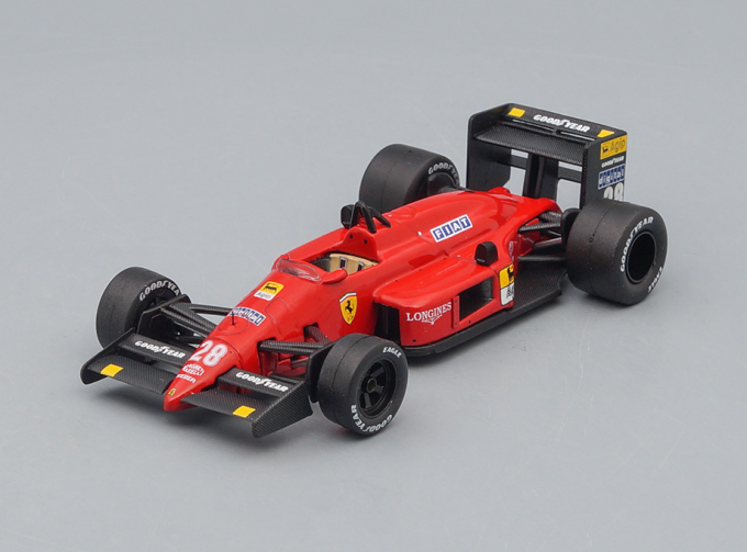 FERRARI F1 87 28 GPJapanese (Gerhard Berger) 1987, красный