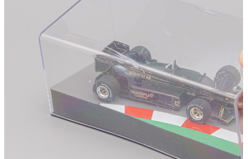 (Уценка!) LOTUS F1 97t Renault Turbo №12 Season (1985) Ayrton Senna, Black Gold