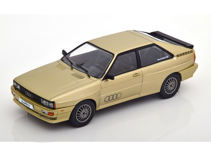 AUDI Quattro, gold metallic