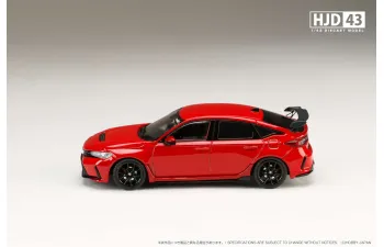 HONDA Civic Type R (FL5) with Genuine Optional Parts, flame red