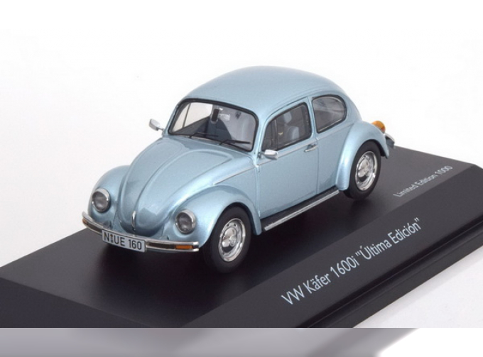 VOLKSWAGEN Beetle 1600I "Ultima Edicion" (Мексика) 2004 Metallic Light Blue