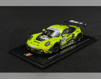 PORSCHE 911 992 Gt3 R 4.2l Team Ssr Herberth №92 24h Spa (2024) Mathieu Jaminet - Matt Campbell - Frederic Makowiecki, Green Black
