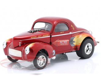 Rocket Gasser Sled (1940), red