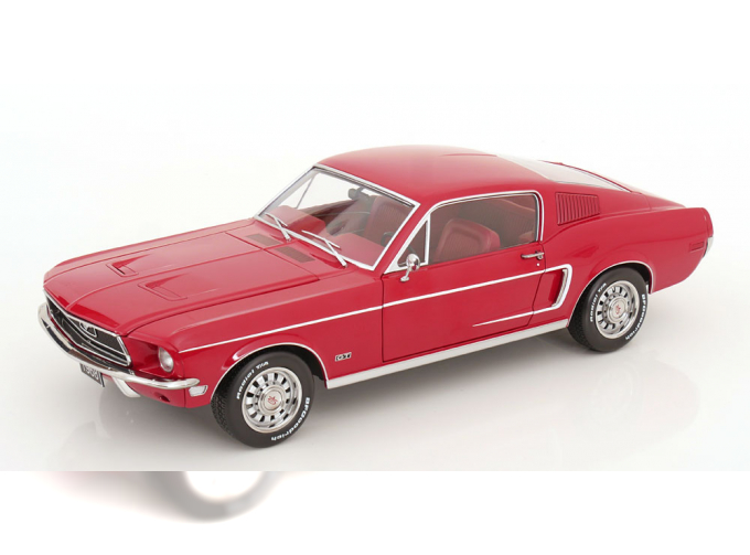 FORD Mustang GT Fastback (1968), red