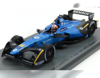 RENAULT Formula-e Z.e.16 Team Renault E.dams N9 New York Gp 2016-2017 P.gasly, Blue Black