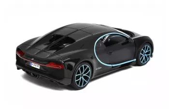 BUGATTI Chiron Le Patron №42 (2017) - Zero 400km/h Zero 42 Seconds - Montoya, Black Met - Light Blue