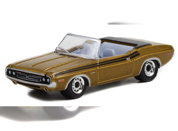 DODGE Challenger 340 Convertible 1971 Gold (из т/c "Отряд Стиляги")