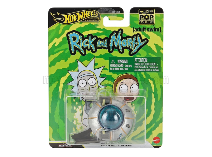 DISNEY Rick's Ship - Rick And Morty, Silver Blue