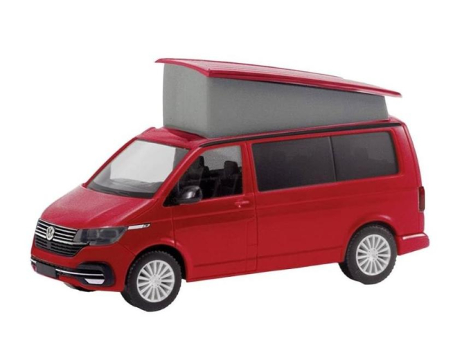VOLKSWAGEN T6 California, red