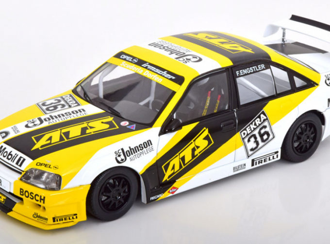 OPEL Omega Evo 500 Team Irmscher №36 Season Dtm (1991) F.Engstler, Yellow Black