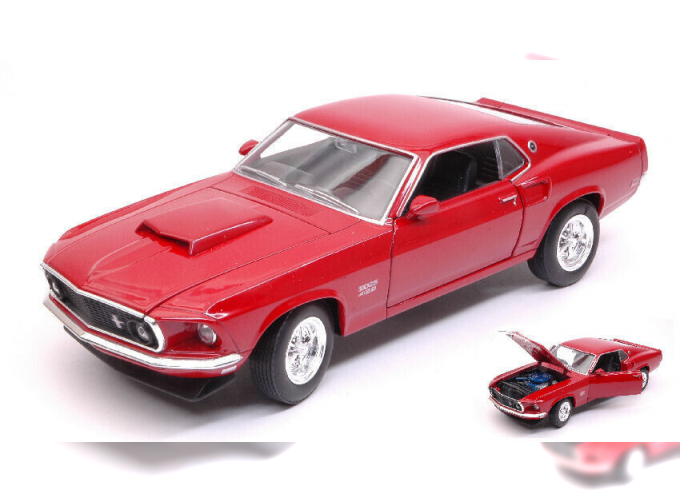 Ford Mustang Boss 429 1970 red