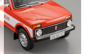 LADA NIVA 1600 4X4 "FEUERWEHR" (1985), red / white